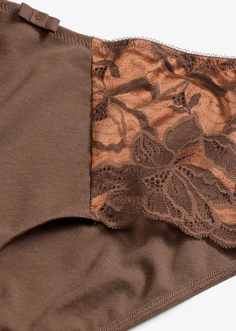 Maxihipstertrosa med fin spets, bonprix