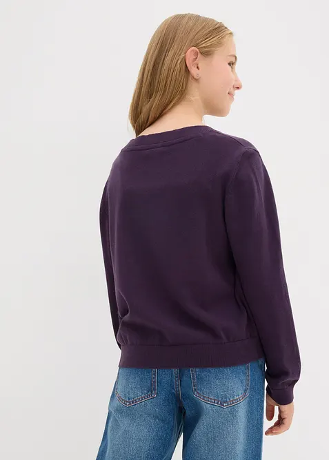 Finstickad tröja, bonprix