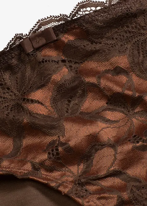 Hipstertrosa av tvåfärgad spets, bonprix