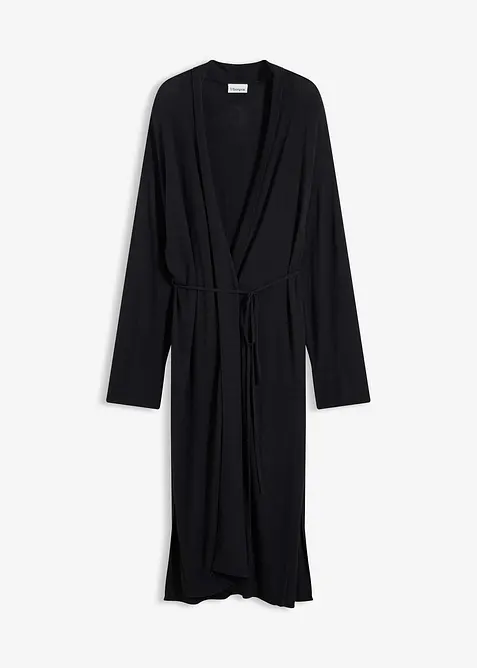 Stickad cardigan av mjuk viskosmix, bonprix