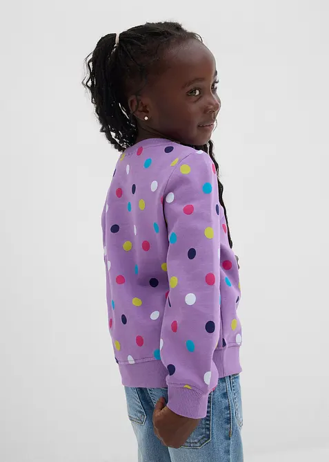 Sweatshirt av ekologisk bomull (2-pack), bonprix