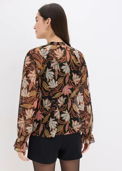 Tunika av mjuk mesh, bonprix