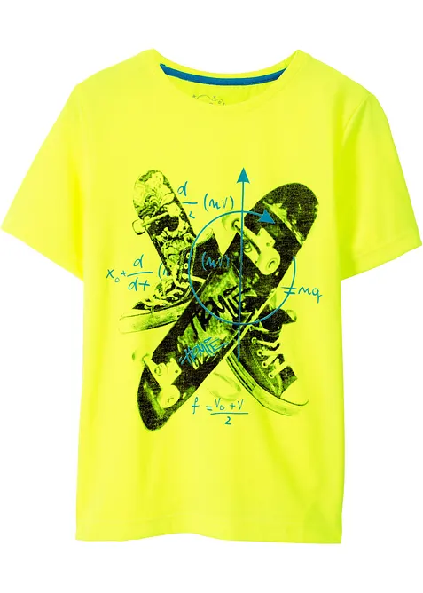 T-shirt med skatertryck, bonprix
