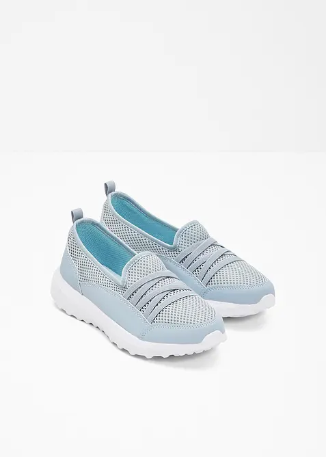 Bekväma slip-on-sneakers med lätt sula, bonprix