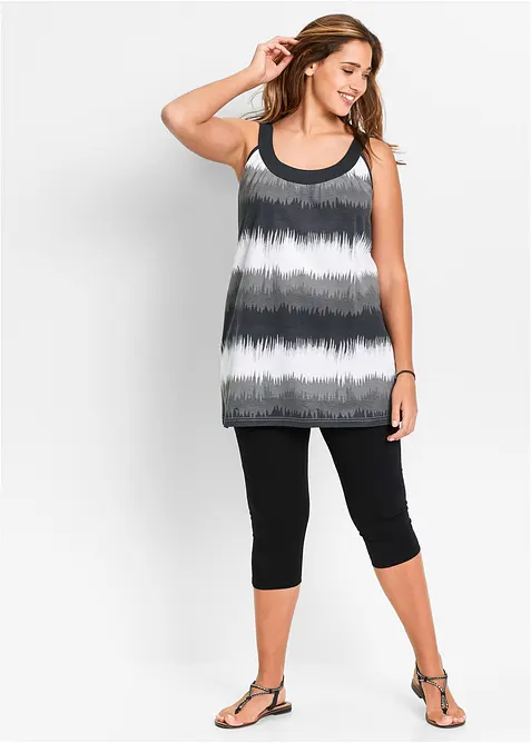 Klänning + caprileggings (2-delat set), bonprix