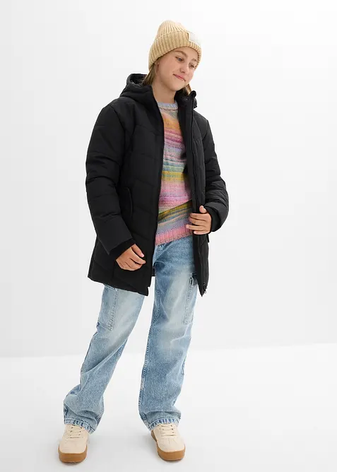 Vinterparkas med huva, vattenavvisande, bonprix