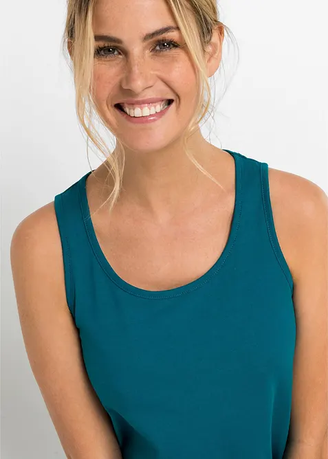 Kort nattlinne av ren bomull, bonprix