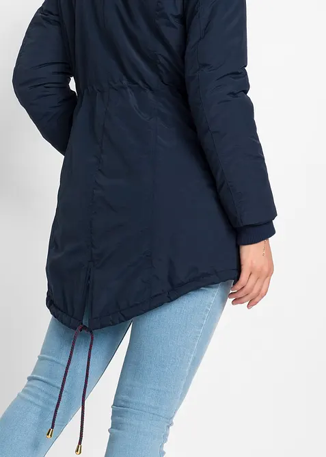 Parkas med teddyfoder, bonprix