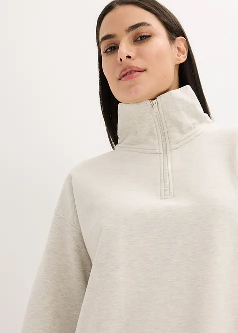 Hemmakläder i sweatshirtmaterial med leggings, bonprix