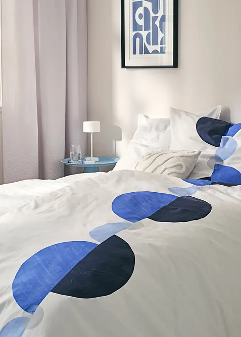 Sängkläder med grafiskt mönster, bonprix