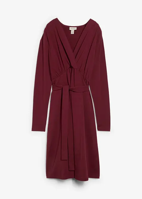 Mamma-/amningsklänning i följsam ekologisk bomullsmix, bonprix