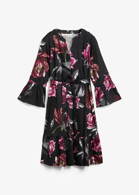 Mammaklänning med amningsöppning, av ekologisk bomull, bonprix