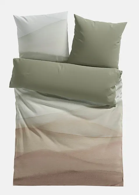 Vändbart påslakanset med akvarellook, bonprix