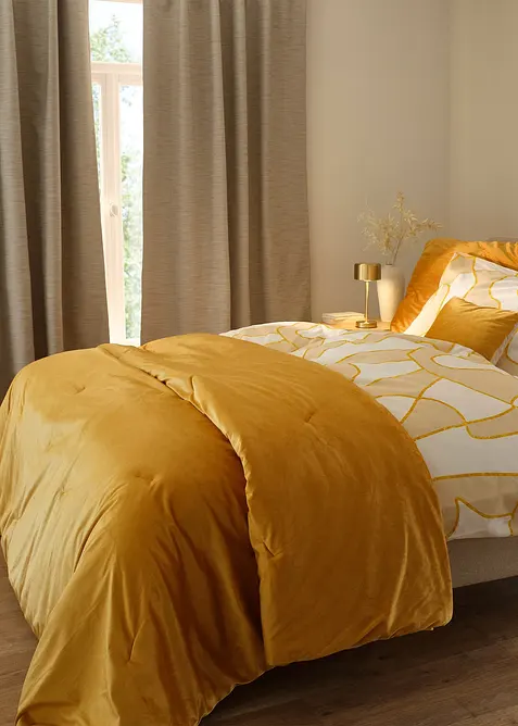 Sängöverkast av sammet, bonprix