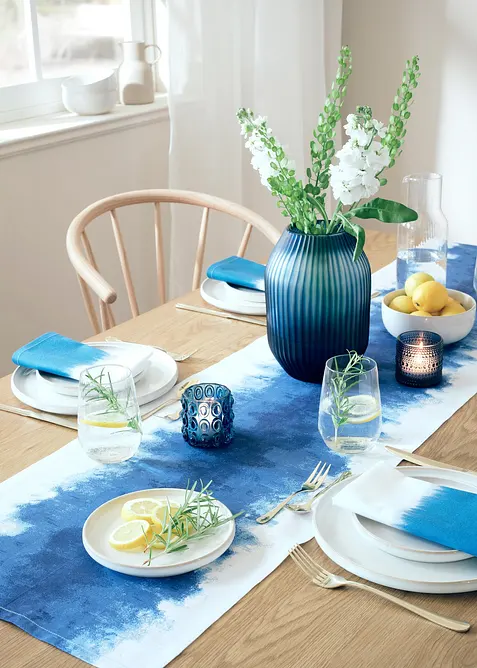 Bordslöpare av ekologisk bomull, bonprix