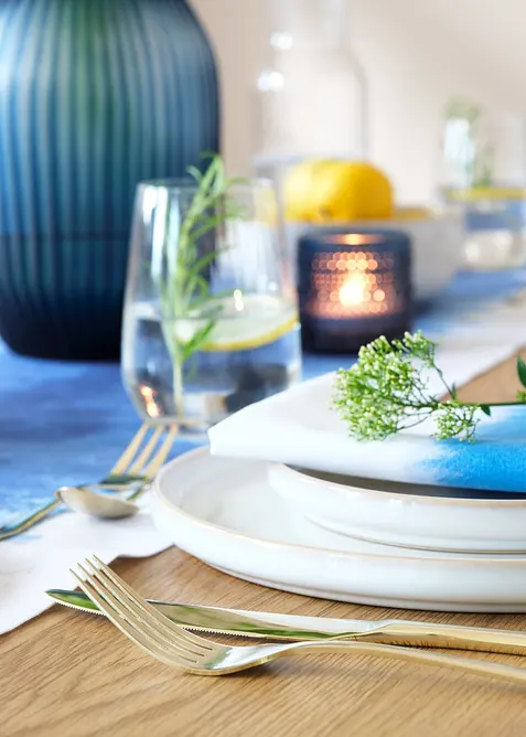 Servetter av ekologisk bomull (4-pack), bonprix