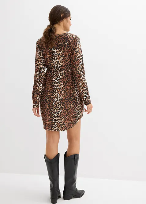 Mamma-/amningsblusklänning i böljande viskos, bonprix