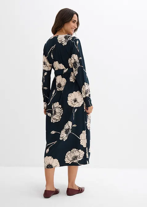 Mammaklänning i maxilängd för graviditeten och efteråt, bonprix