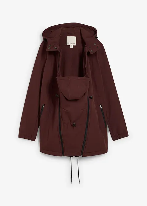 Mammajacka i softshell, justerbar vidd, bonprix