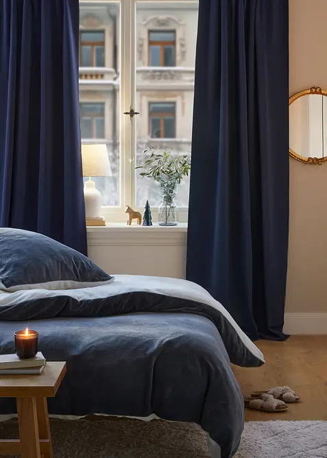 Mörkläggande gardinlängd, flera storlekar (1-pack), bonprix