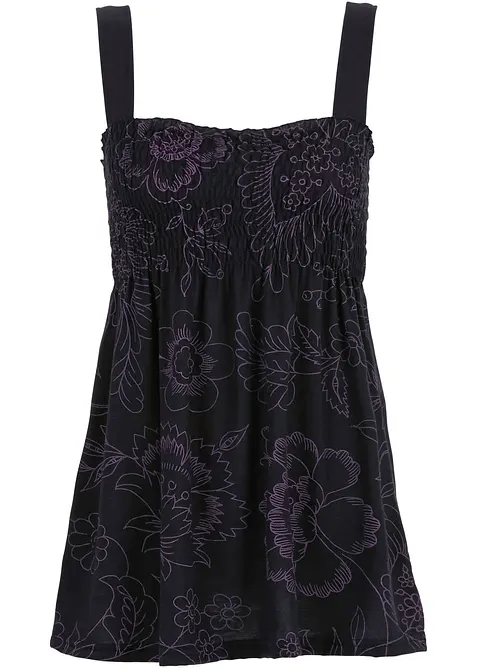 Tunikalinne av viskosmix, bonprix