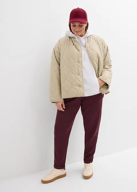 Luvtr&ouml;ja av mjuk frott&eacute;, bonprix