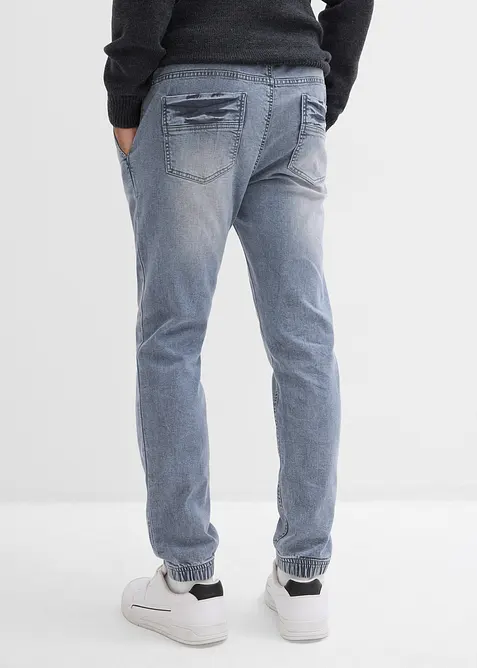 Dra-på jeans. regular fit, tapered, bonprix