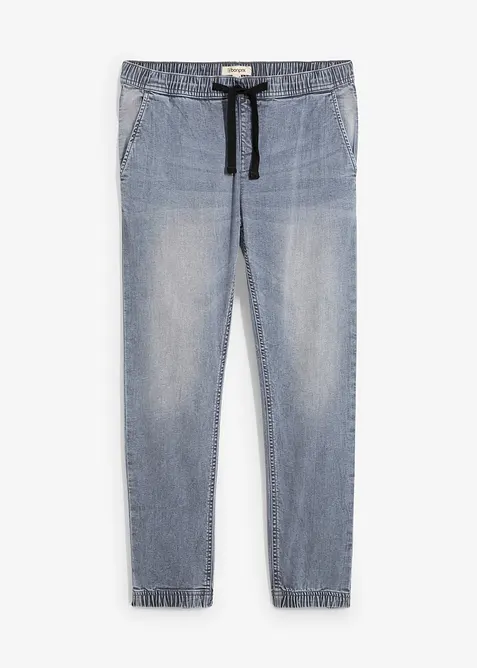 Dra-på jeans. regular fit, tapered, bonprix