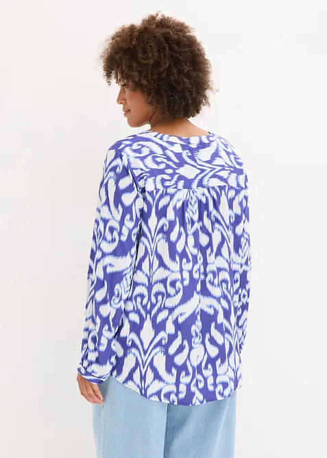 Blustunika i böljande viskos, bonprix