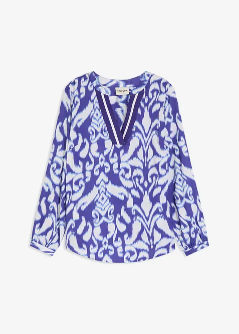 Blustunika i böljande viskos, bonprix