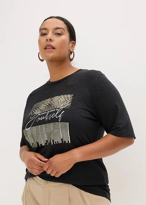 Topp med tryck, bonprix