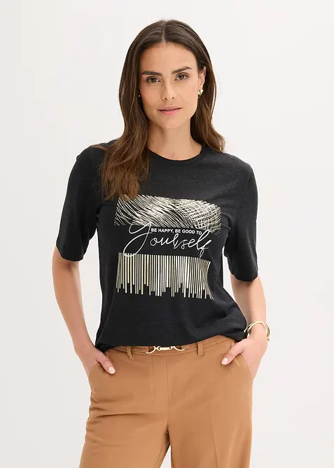 Topp med tryck, bonprix