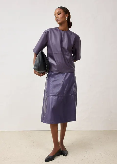 Tunika av lammnappa, bonprix