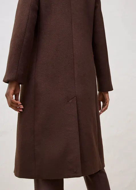 Kavajkappa i mjuk ullblandning, bonprix