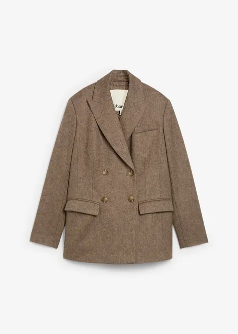 Kavaj i mjuk ullblandning, bonprix