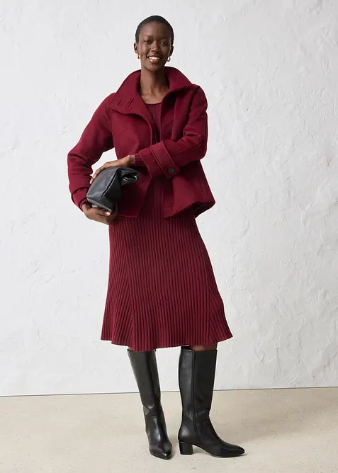 Jacka i ylleblandning, bonprix