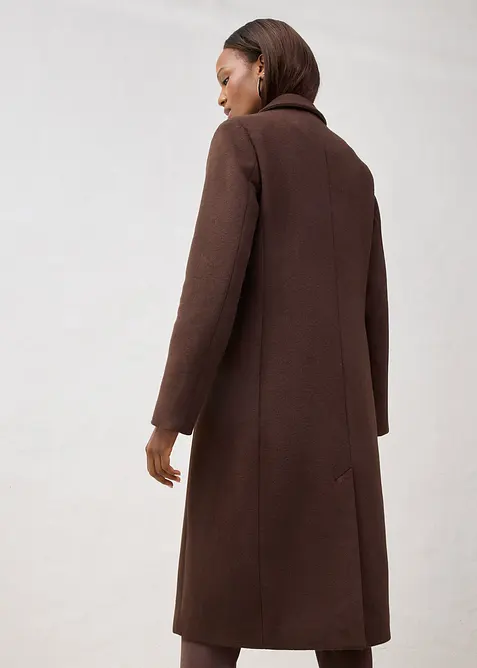 Kavajkappa i mjuk ullblandning, bonprix