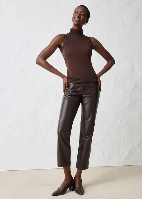 &Auml;rml&ouml;s topp med ull, bonprix