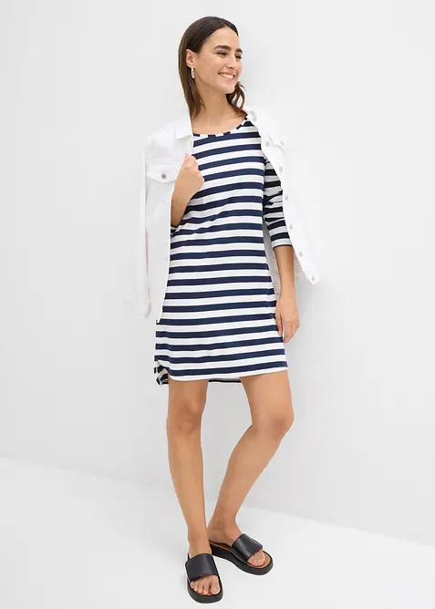 Klänning som är längre bak, bonprix