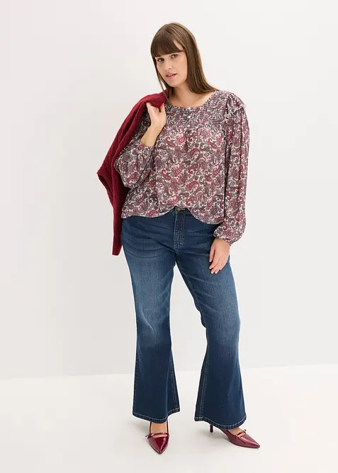 Långärmad topp, bonprix