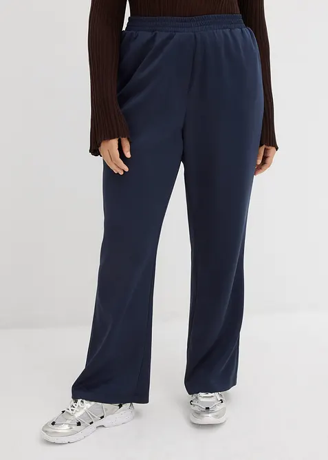 Joggingbyxa i stabil trikå, bonprix