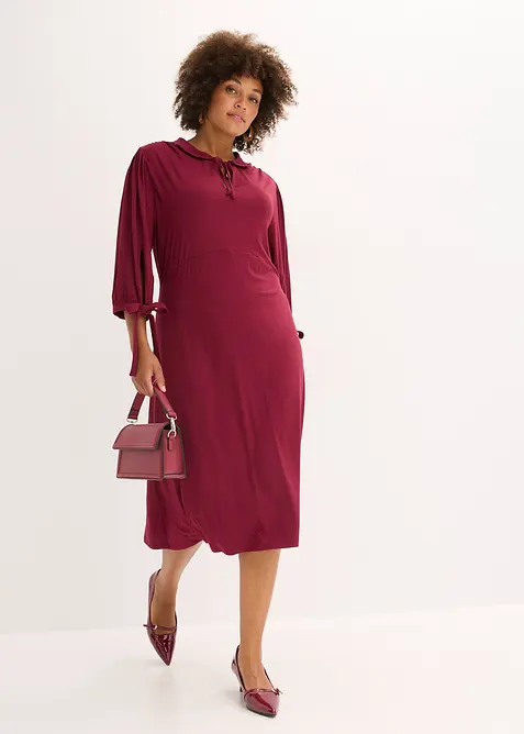 Jerseyklänning av viskosmix, bonprix