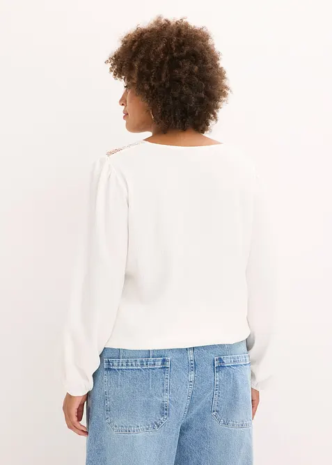 Långärmad topp, bonprix