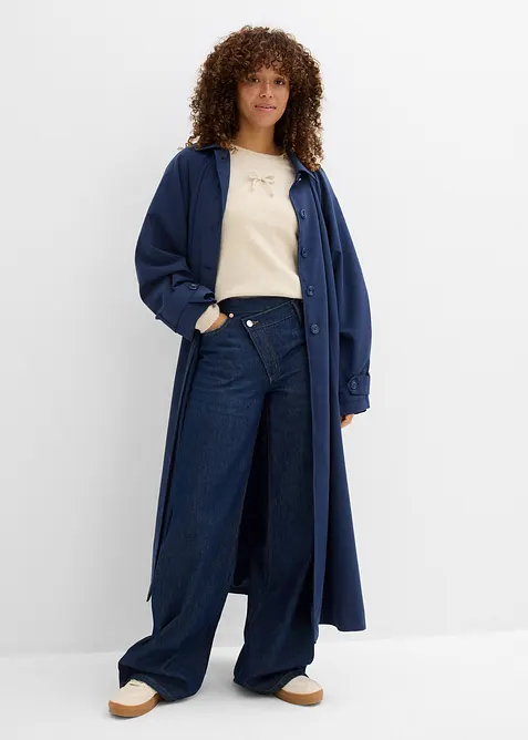 Tröja med rosetter, bonprix