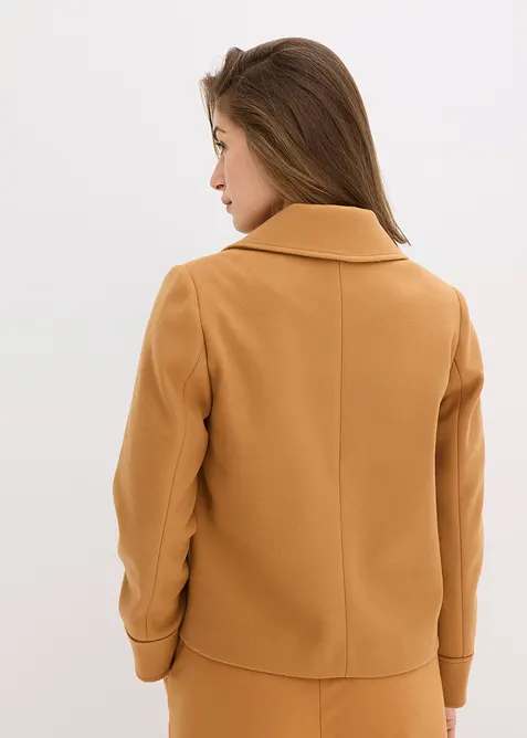 Kort jacka med yllelook, bonprix