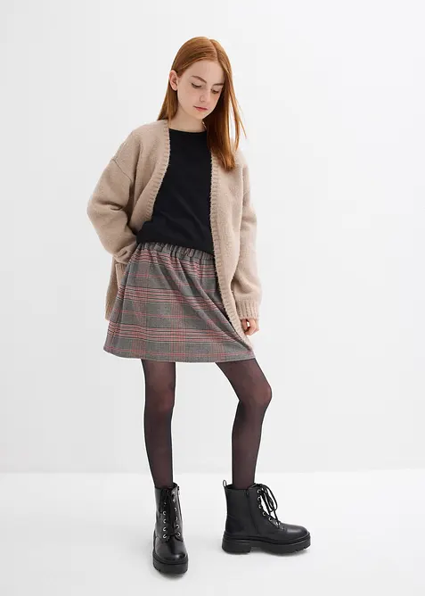 Kjol med bekväm midja, bonprix