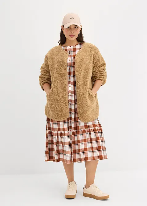 Jacka i teddyfleece, bonprix