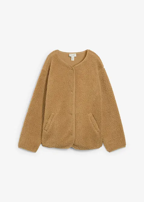 Jacka i teddyfleece, bonprix