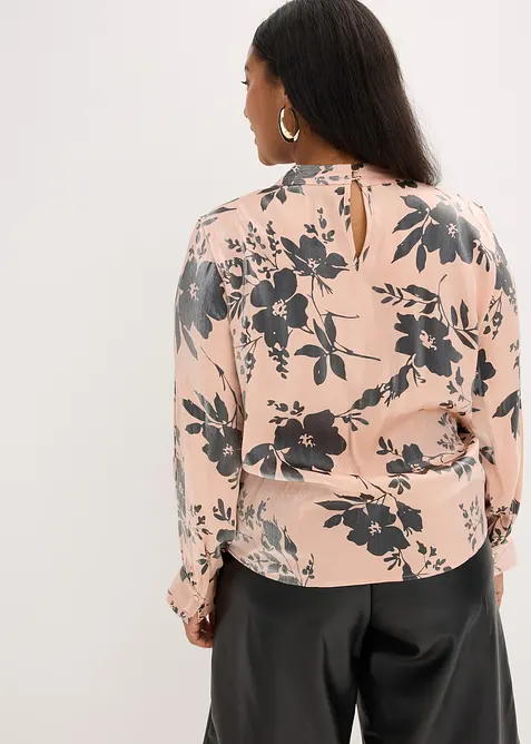 Satintunika i viskosmix, bonprix