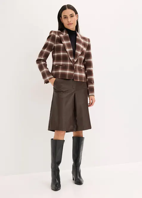 Bermudas i skinnimitation, bonprix